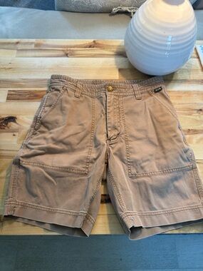 Howler Brothers Tan Cargo Shorts